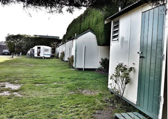 A view of our unique and private amenity blocks, one per site.