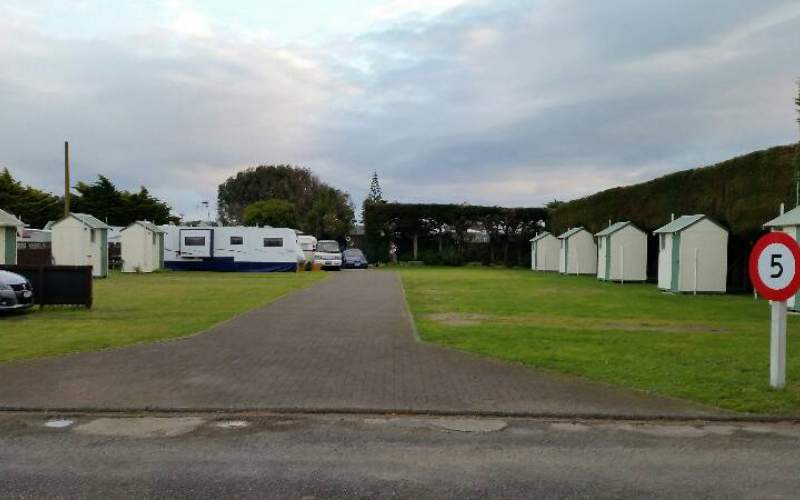 A view of our unique and private amenity blocks, one per site.